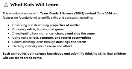 Element Lab: Hands-On Grade 2 Science Kit